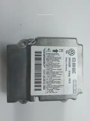 Second-hand car spare part airbag kit for vw jetta iii (1k2) 1.6 tdi oem iam references 5c6880204b  