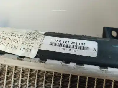 Pezzo di ricambio per auto di seconda mano radiatore d acqua per vw jetta iii (1k2) 1.6 tdi riferimenti oem iam 1k0121251dm  