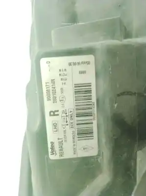 Автозапчасти б/у правая фара за dacia dokker (0s_) 1.5 dci (kemw) gasóleo 2019 4p ссылки oem iam 260102414r  