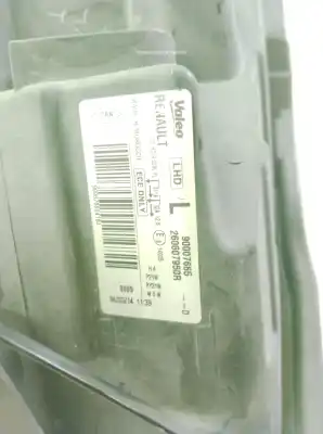 Pièce détachée automobile d'occasion feu gauche pour dacia dokker (0s_) 1.5 dci (kemw) gasóleo 2019 4p références oem iam 90007665  