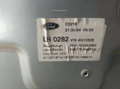 Pièce détachée automobile d'occasion léve glace avant gauche pour ford focus c-max (dm2) 1.6 tdci références oem iam 3m51r203a29bk  