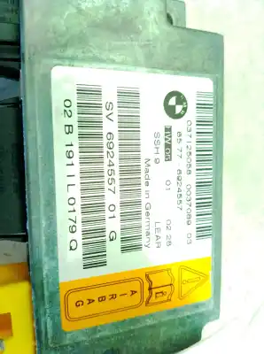 Second-hand car spare part airbag control unit for bmw 7 (e65, e66, e67) 745 i, li oem iam references 65776924557  