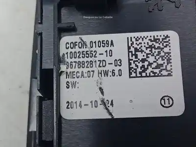 Автозапчасти б/у выключатель левого переднего окна за peugeot 308 sw ii (lc_, lj_, lr_, lx_, l4_) 1.2 thp 130 ссылки oem iam 96788281zd  