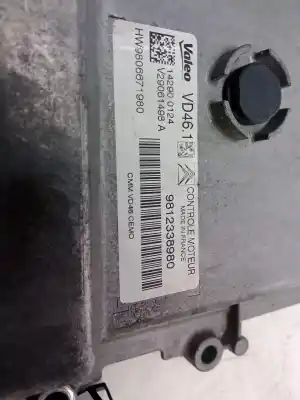 Автозапчастина б/у ебу контролер двигуна для peugeot 308 sw ii (lc_, lj_, lr_, lx_, l4_) 1.2 thp 130 посилання на oem iam 9812338980  