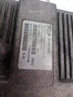 Автозапчастина б/у ебу контролер двигуна для fiat 14671 sinvalor посилання на oem iam 51781569  