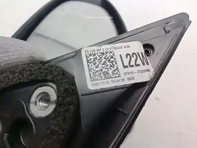 Peça sobressalente para automóvel em segunda mão espelho retrovisor direito por kia ceed (cd) 1.0 t-gdi referências oem iam   