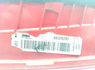 Second-hand car spare part left tailgate light for seat 5431 sinvalor oem iam references 89320291  