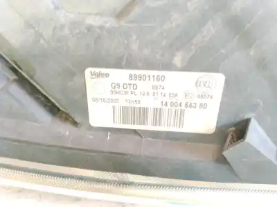 Second-hand car spare part right headlight for citroen jumpy (vf7) 1.6 hdi 90 16v oem iam references 89901160  