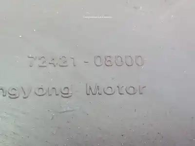 Pezzo di ricambio per auto di seconda mano maniglia porta destra per ssangyong 4925 sinvalor riferimenti oem iam 7242108000  