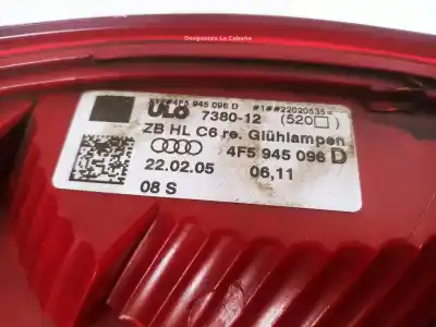 Pezzo di ricambio per auto di seconda mano luci posteriori destra per audi a6 c6 (4f2) 2.0 tdi riferimenti oem iam 4f5945096d  