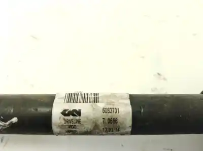 Pezzo di ricambio per auto di seconda mano trasmissione anteriore sinistra per opel corsa d (s07) 1.2 (l08 l68) riferimenti oem iam 6083731  