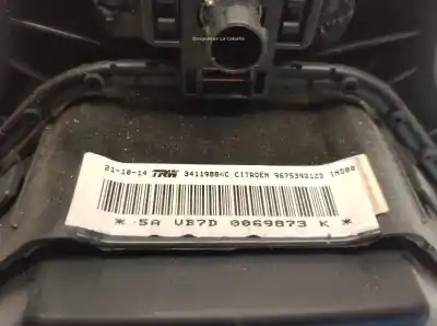 Second-hand car spare part airbag kit for citroen c-elysee (dd_) 1.6 bluehdi 100 oem iam references 96753921zd  