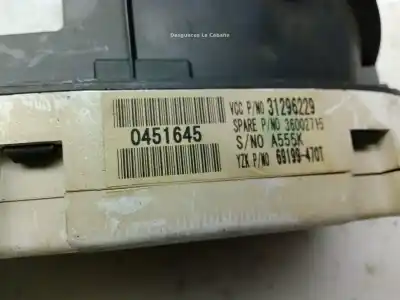 Second-hand car spare part dashboard for volvo 5090 sinvalor oem iam references   
