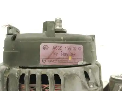 Tweedehands auto-onderdeel alternator voor ssangyong rexton / rexton ii (gab_) 2.7 xdi 4x4 oem iam-referenties a6651540202  