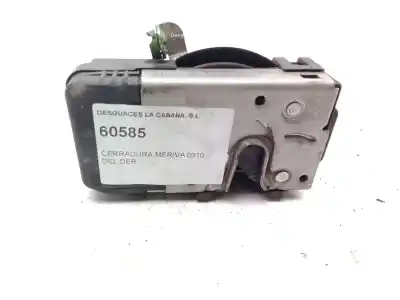 Peça sobressalente para automóvel em segunda mão fechadura da porta dianteira direita por opel 4926 z16xep referências oem iam   