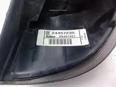Peça sobressalente para automóvel em segunda mão farolim traseiro esquerdo por opel 4650 z14xe referências oem iam   