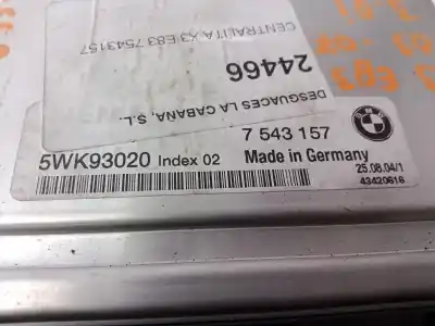 Peça sobressalente para automóvel em segunda mão centralina de motor uce por volkswagen 5083 sinvalor referências oem iam 7543157  