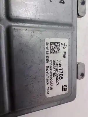 Pezzo di ricambio per auto di seconda mano centralina motore per opel 10264 sinvalor riferimenti oem iam a2c92816900  