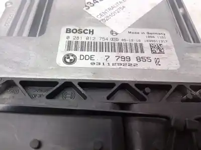 Peça sobressalente para automóvel em segunda mão centralina de motor uce por bmw 5389 sinvalor referências oem iam   