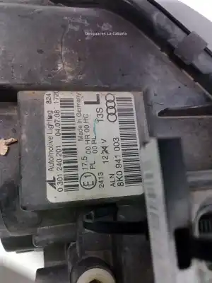 Peça sobressalente para automóvel em segunda mão farol / farolim esquerdo por audi a4 b8 (8k2) 2.7 tdi referências oem iam 8k0941029af  