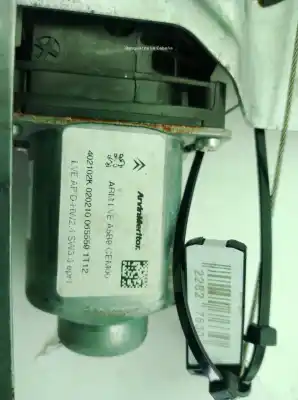 Автозапчасти б/у регулятор стекла переднего правого за citroen berlingo multispace (b9) 1.6 hdi 110 ссылки oem iam 9802389180  