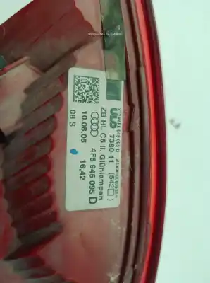 Pezzo di ricambio per auto di seconda mano lampada posteriore sinistra per audi a6 c6 (4f2) 3.0 tdi quattro riferimenti oem iam 4f5945095d  