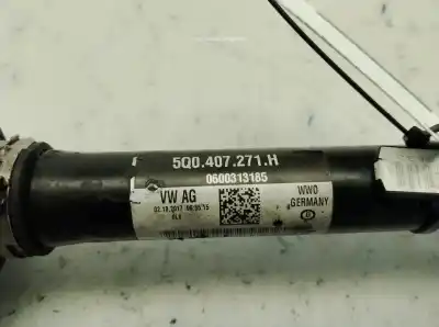 Автозапчастина б/у передня права трансмісія для skoda octavia iii combi (5e5, 5e6) 2.0 tdi посилання на oem iam 5q0407272eq  