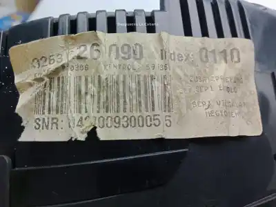 Peça sobressalente para automóvel em segunda mão quadrante por audi a4 b7 (8ec) 2.0 tdi 16v referências oem iam 0263626090  