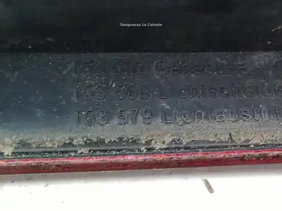 Second-hand car spare part left tailgate light for bmw 1449 sinvalor oem iam references   