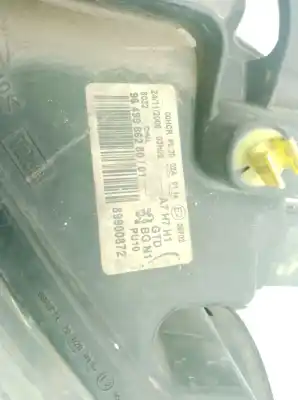 Pezzo di ricambio per auto di seconda mano faro anteriore sinistro per peugeot 207 (wa_, wc_) 1.6 hdi riferimenti oem iam 9649986280  