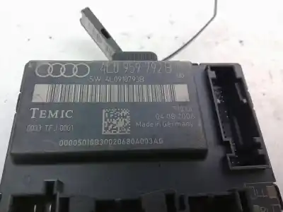 Peça sobressalente para automóvel em segunda mão centralina de motor uce por audi 5461 sinvalor referências oem iam 4l0959792b  