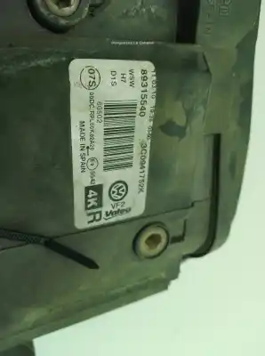 Pezzo di ricambio per auto di seconda mano faro anteriore destro per volkswagen passat b6 variant (3c5) 2.0 tdi 4motion riferimenti oem iam 3c0941754k  