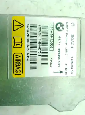 Pezzo di ricambio per auto di seconda mano centralina airbag per bmw 3 (e90) 320 d riferimenti oem iam 65779184432  