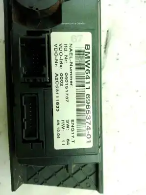 Tweedehands auto-onderdeel verwarming / airconditioning bediening voor bmw 3 (e90) 320 d oem iam-referenties   