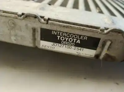 Peça sobressalente para automóvel em segunda mão intercooler por toyota auris (_e15_) 2.0 d-4d (ade150_) referências oem iam 179400r020  