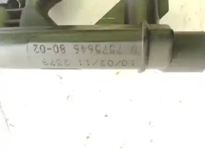 Peça sobressalente para automóvel em segunda mão régua / rampa de injetores por mini mini (r56) cooper referências oem iam 13537575646  