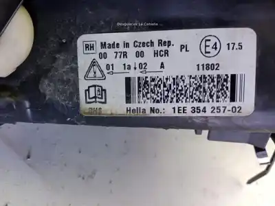 Second-hand car spare part right headlight for ford 5210 kkda oem iam references 1744971  