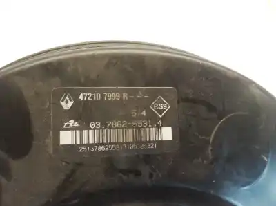 Second-hand car spare part brake servo for dacia dokker 1.6 cat (bivalent. gasolina / gpl) oem iam references 472104244r  