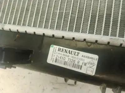 Second-hand car spare part water radiator for renault clio iv 1.2 tce energy oem iam references 214107326r  