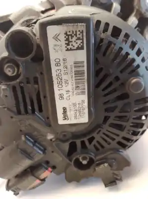 Автозапчастина б/у генератор для citroen berlingo multispace (b9) 1.6 bluehdi 120 посилання на oem iam 9810525380  