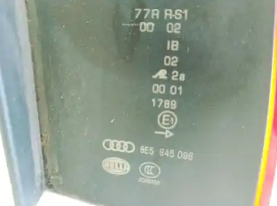Pezzo di ricambio per auto di seconda mano luci posteriori destra per audi a4 b7 (8ec) 2.0 tdi 16v riferimenti oem iam 8e5945096  