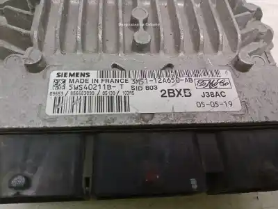 Peça sobressalente para automóvel em segunda mão centralina de motor uce por ford focus c-max (cap) 2.0 tdci cat referências oem iam 3m5112a650ab  