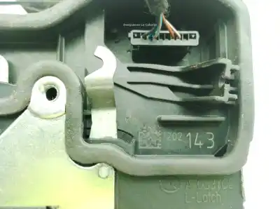 Second-hand car spare part left front door lock for bmw 1 (e81) 118 d oem iam references 51217202143, 7202143  