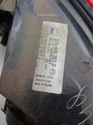 Автозапчасти б/у левый задний фонарь за seat ateca (kh7, khp) 1.4 tsi ссылки oem iam 575945207d  