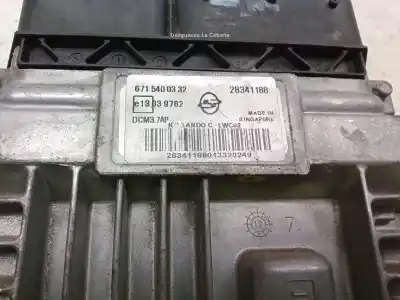 Автозапчастина б/у ебу контролер двигуна для ssangyong korando (ck) 2.0 e-xdi посилання на oem iam 6715400332  