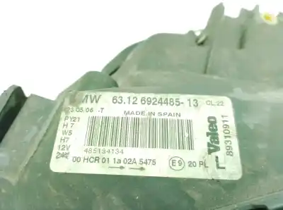 Second-hand car spare part left headlight for bmw 1 (e87) 120 d oem iam references 63126924485  