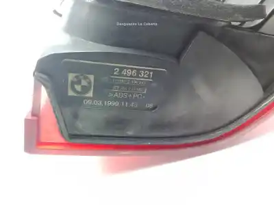 Peça sobressalente para automóvel em segunda mão farolim traseiro esquerdo por bmw 1449 sinvalor referências oem iam 2496321  