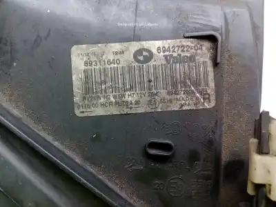 Second-hand car spare part right headlight for bmw 5389 m47 d20 204d4 oem iam references 694272204  