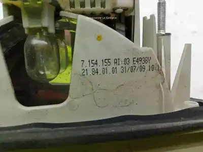 Peça sobressalente para automóvel em segunda mão farolim interior traseiro esquerdo por bmw 3 e90 320 d referências oem iam 63217289427  