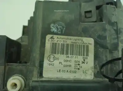 Peça sobressalente para automóvel em segunda mão farol / farolim esquerdo por bmw x3 (e83) 2.0 16v diesel cat referências oem iam 63123418399, 0301210201  